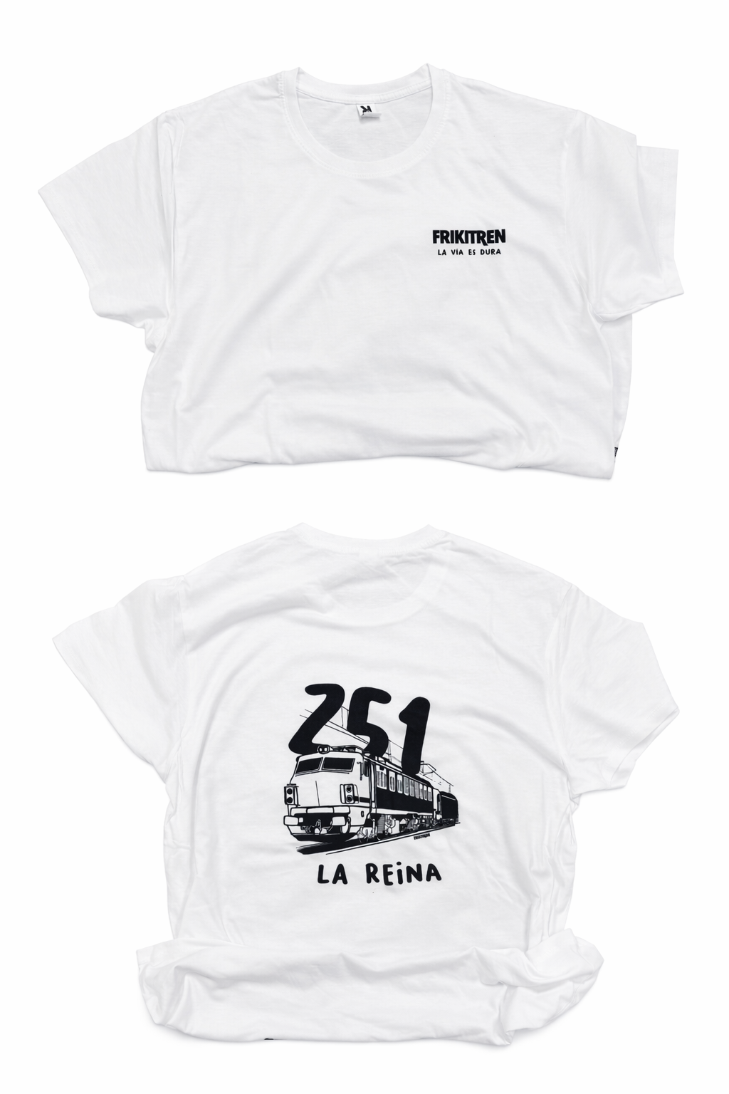 251 La Reina - camiseta locomotora 251 - talla L