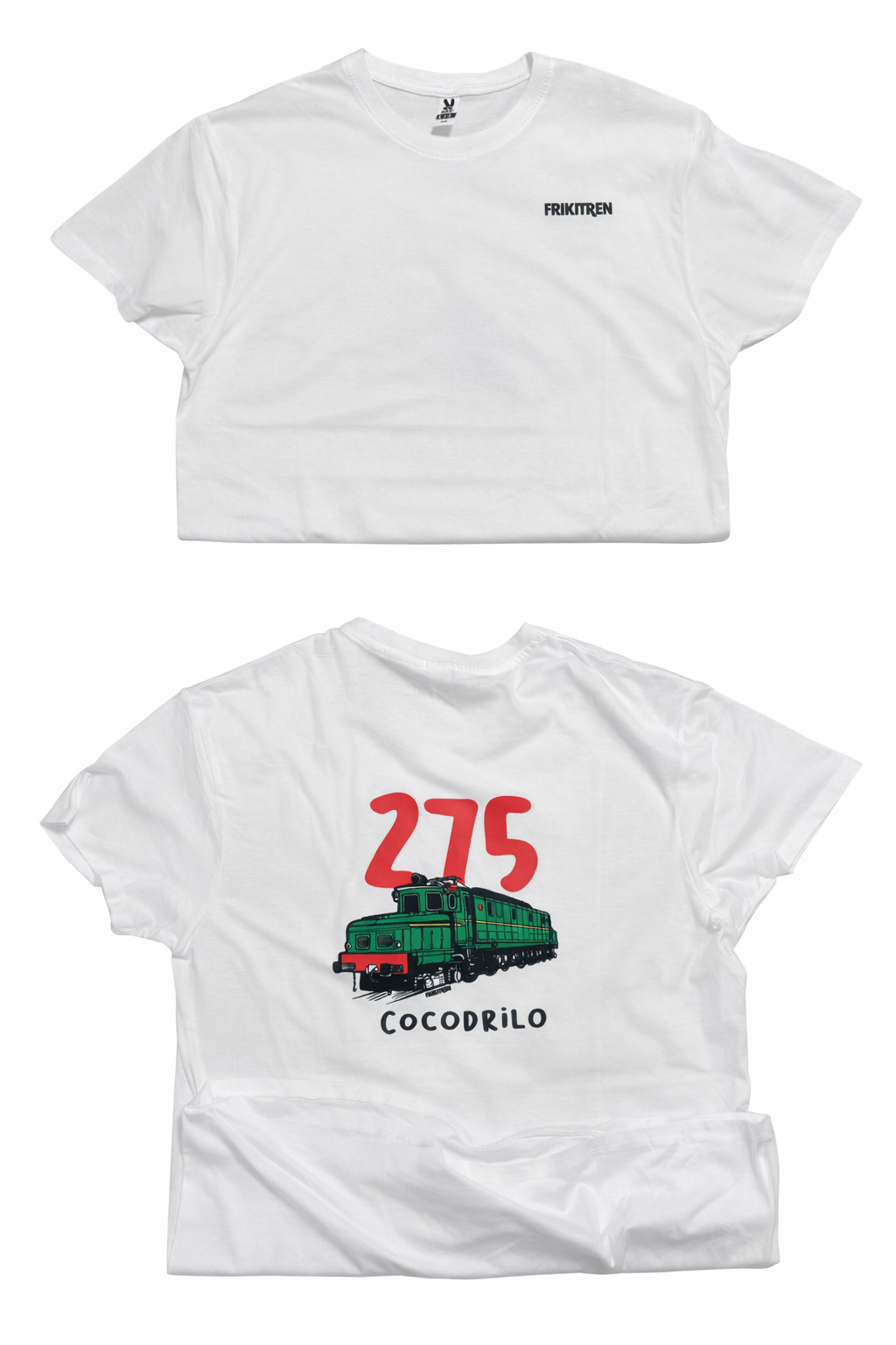Camiseta Frikitren “275 Cocodrilo” – Talla L