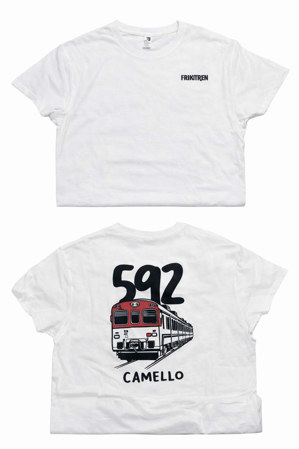 Camiseta Frikitren “592 Camello” – Talla L