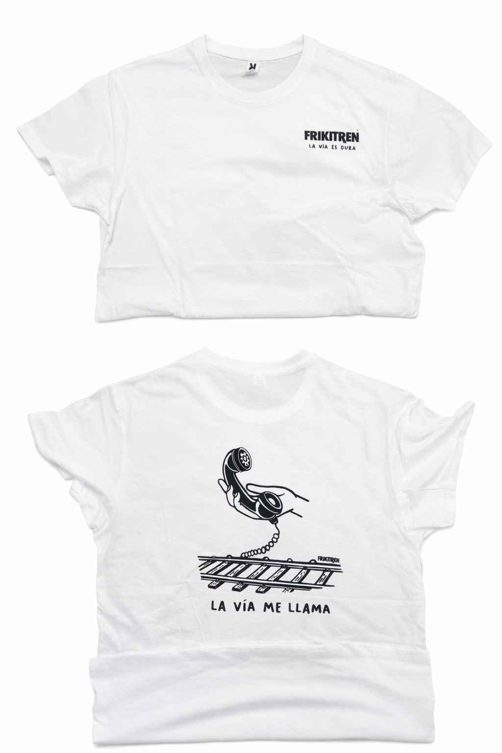 Camiseta Frikitren “La vía me llama” – Talla L