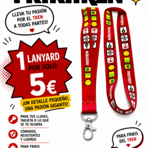Lanyard rojo ASFA - PROMO 1