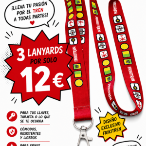 Lanyard rojo ASFA - PROMO 3