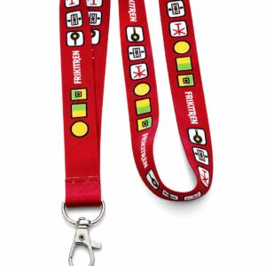 Alternative view of Lanyard rojo ASFA - PROMO 2