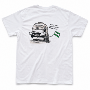 Camiseta talla L - Vivan los maquinistas andaluces